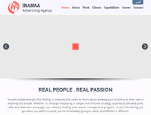 Tablet Screenshot of iranaa.com